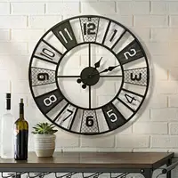ball clock wooden